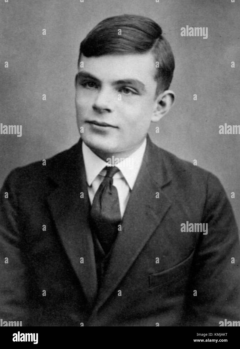 Alan Turing Aged 16 Stock Photo