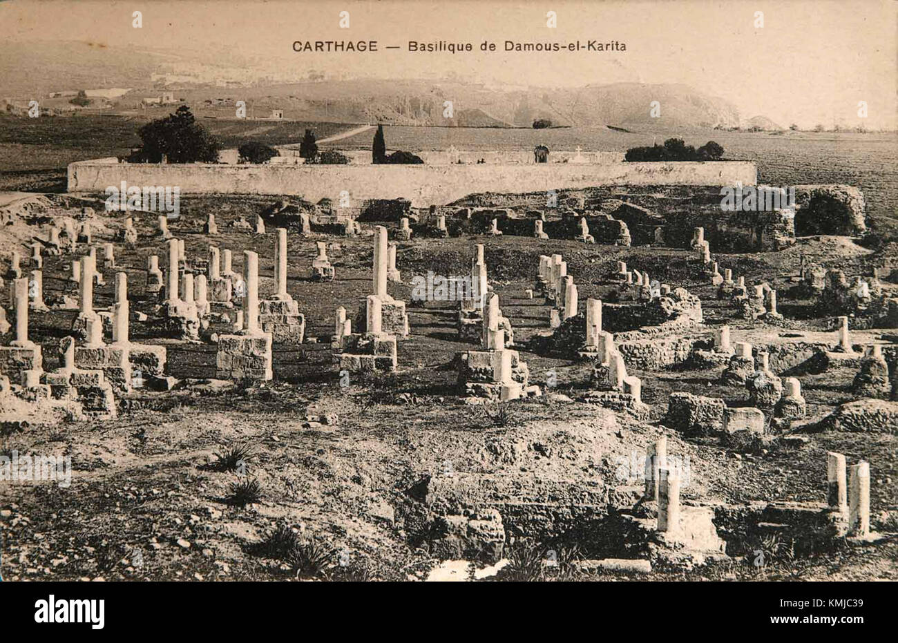 Carte postale Damous el Karita Carthage 3 Stock Photo Alamy
