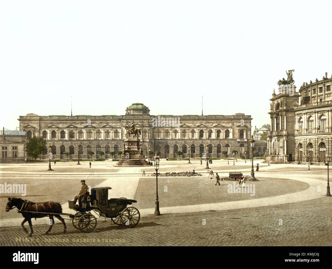 Theaterplatz 1900 hi-res stock photography and images - Alamy