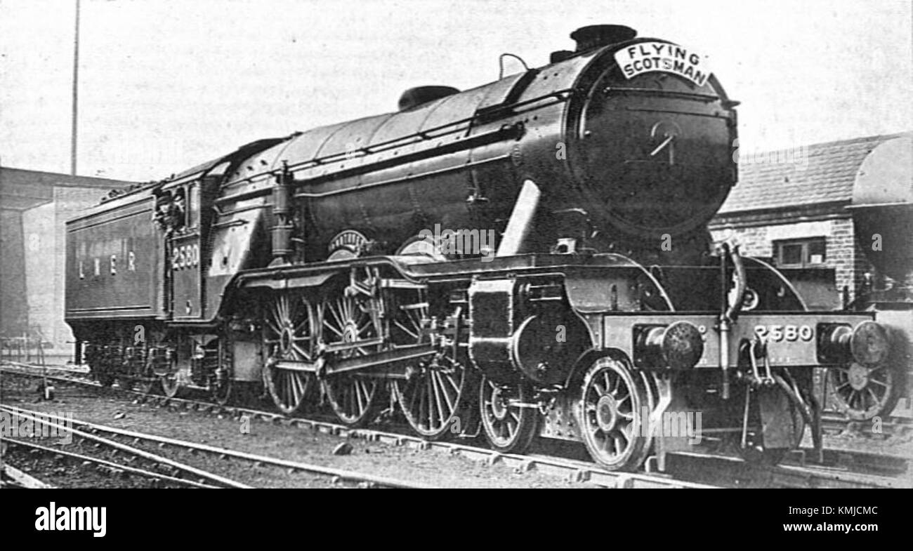 LNER A3 Pacific, 2580 Shotover (CJ Allen, Steel Highway, 1928 Stock ...