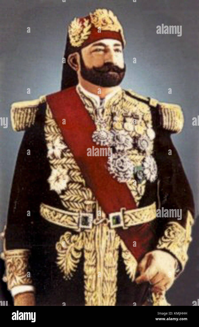 Moncef Bey, a prominent figure in Tunisian history, is depicted in this ...