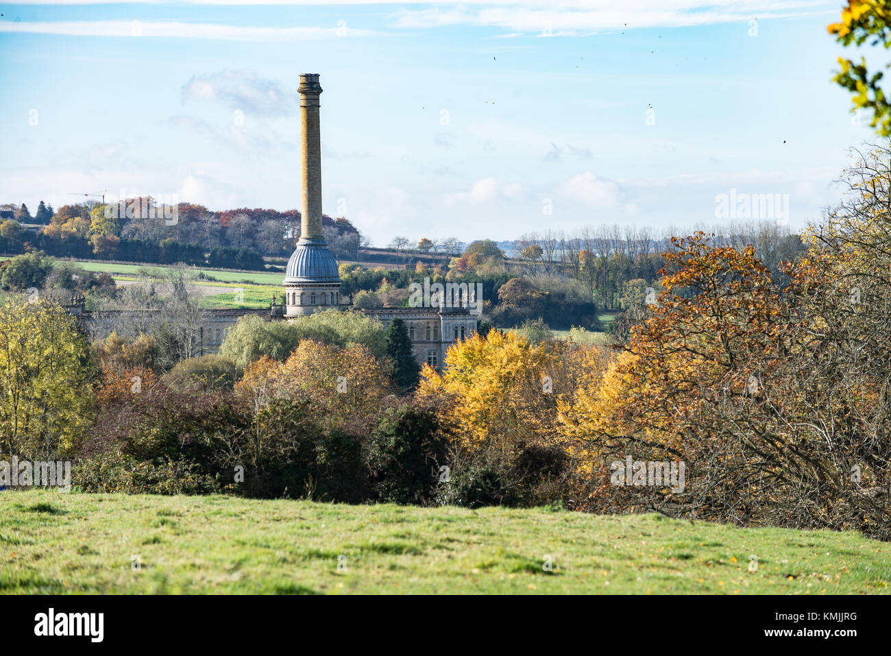 Bliss Tweed Mill building in Chipping Norton, Oxfordshire, England. UK. Stock Photo