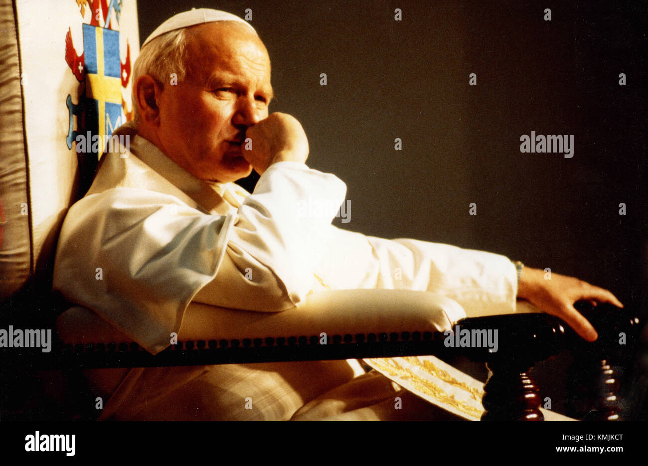 Pope John Paul II Stock Photo