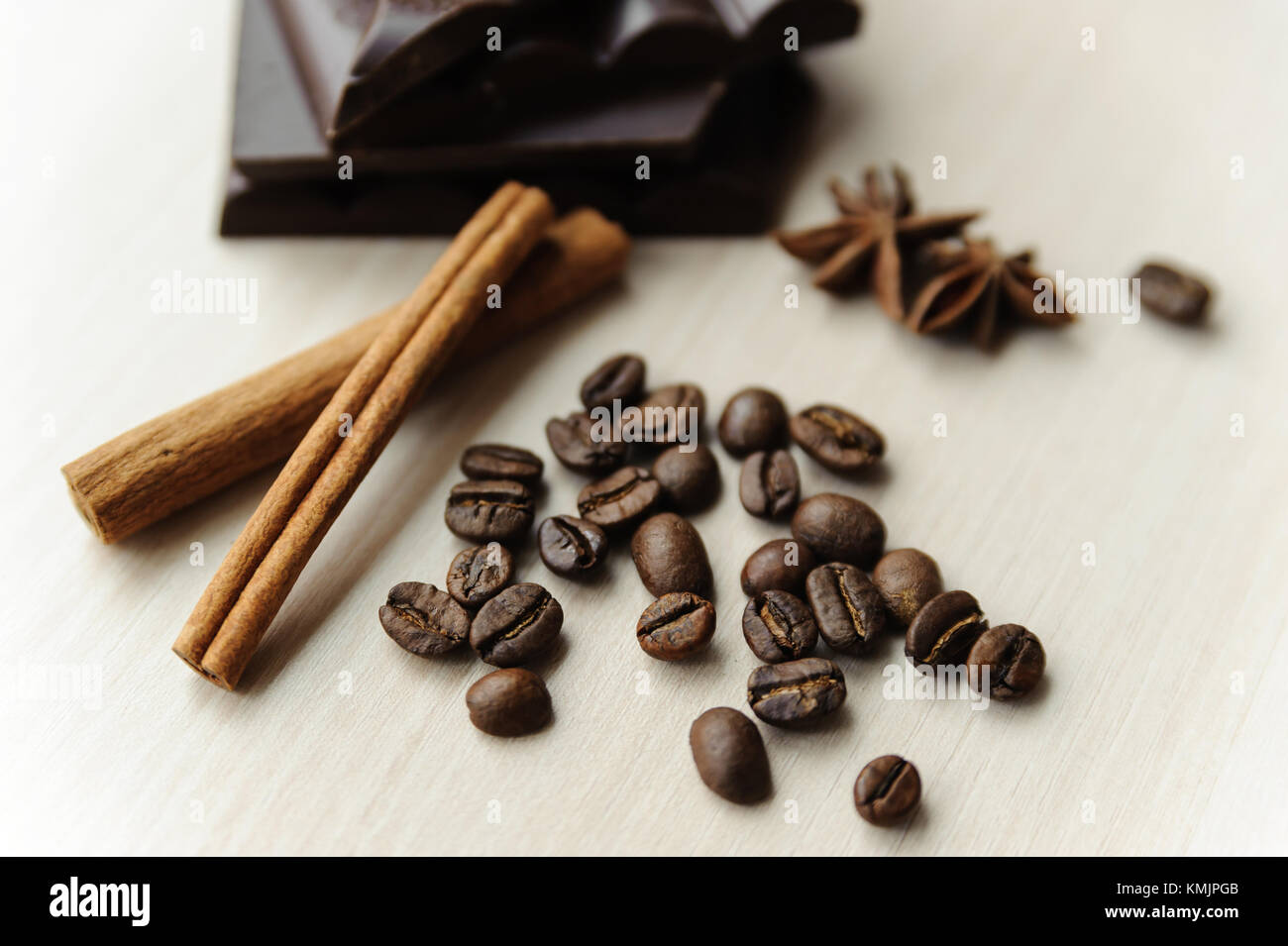 Roasted coffee star anise hi-res stock photography and images - Alamy