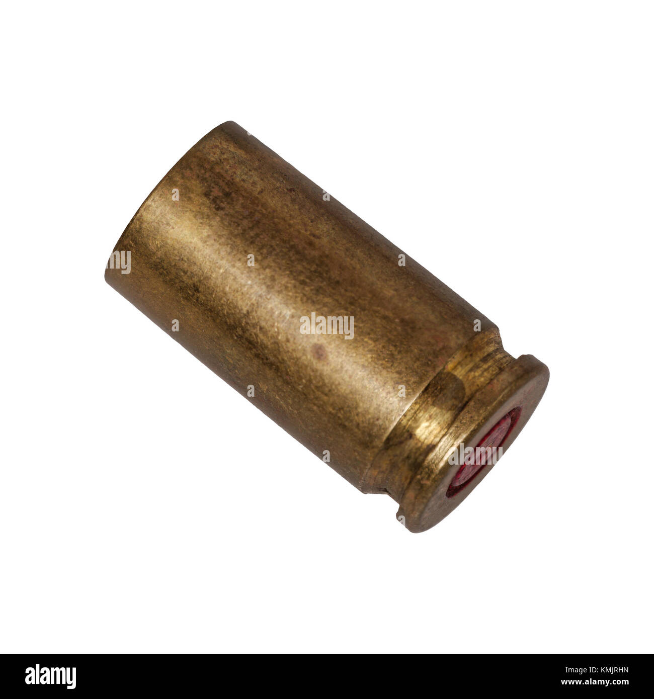 Empty bullet cartridge isolated on a white background Stock Photo - Alamy