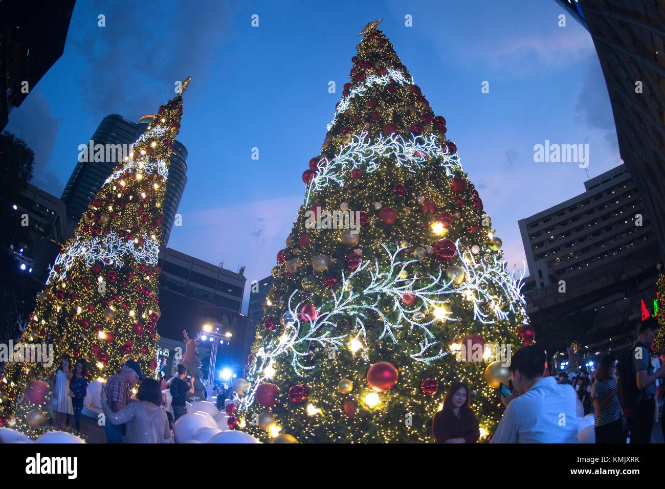 Bangkok Thailand November 22 2017 Light Decorate Beautiful On Stock Photo Alamy