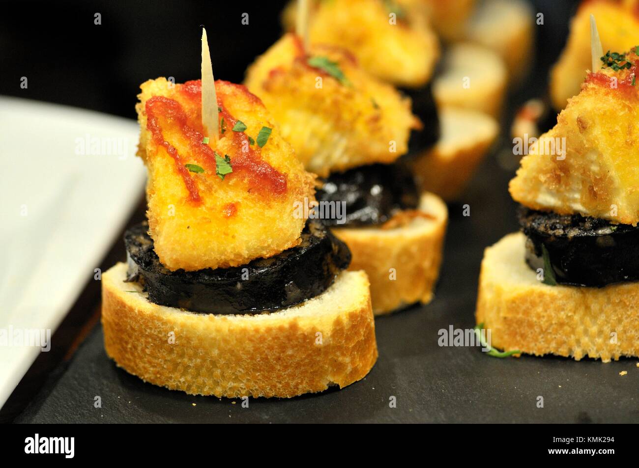Pintxos or Tapas. Food very Typical in the Basque country. San Stock Photo 167605344 Alamy