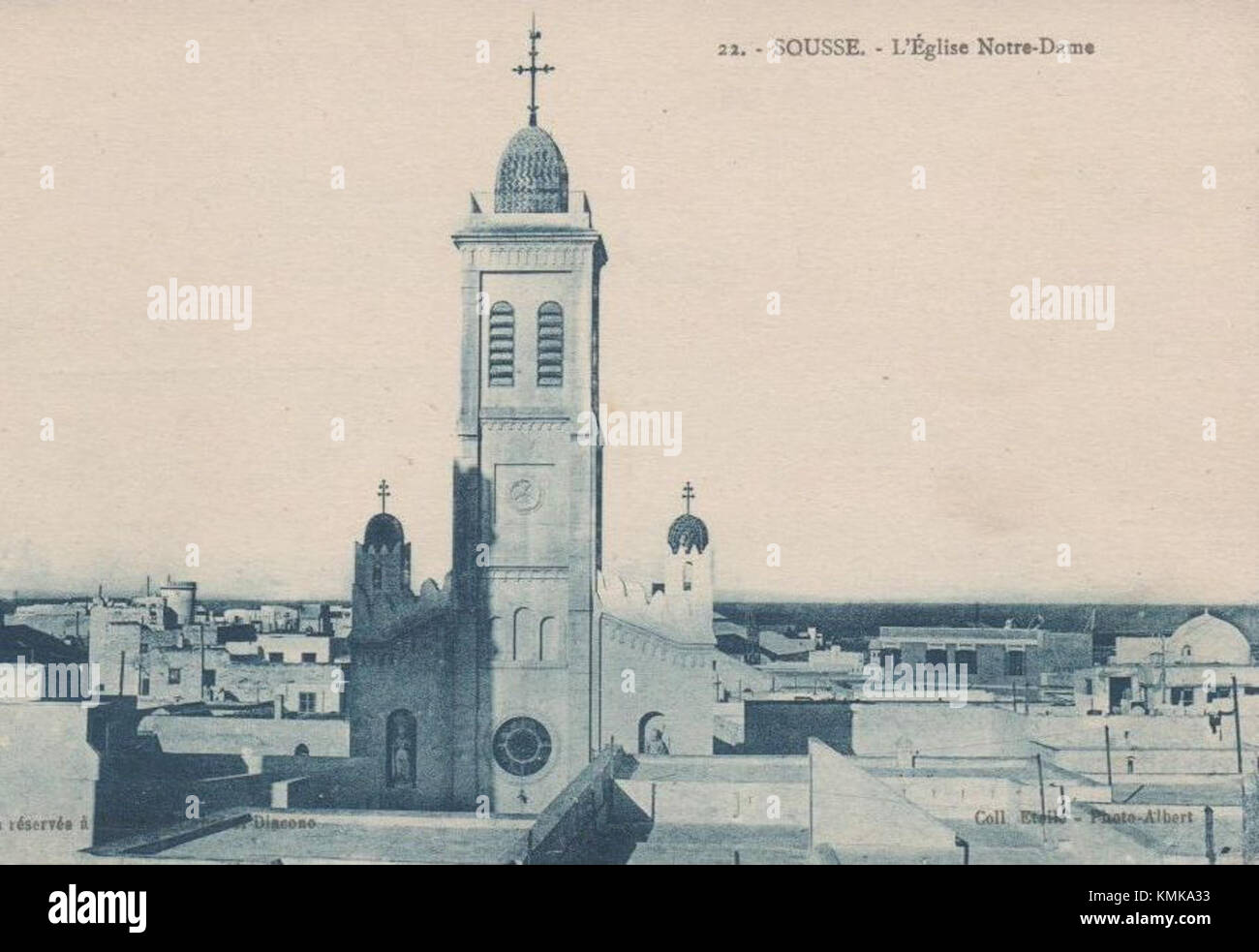 Eglise Notre Dame de Sousse Stock Photo Alamy