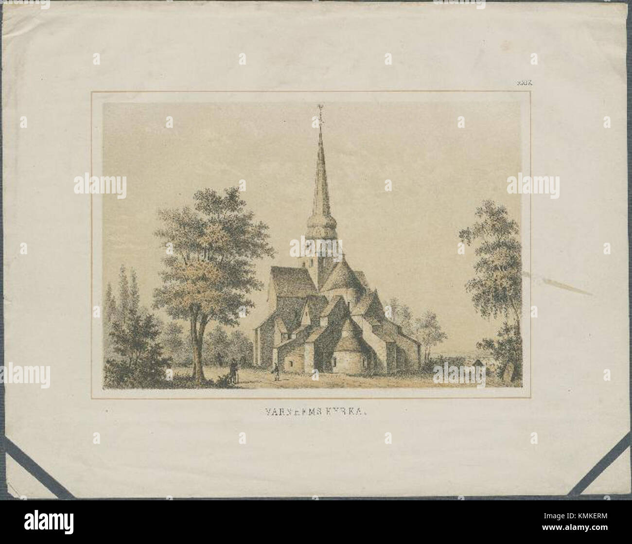 Varnhems Klosterkyrka - KMB - 16000200170437 Stock Photo - Alamy