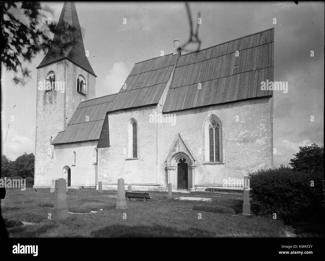 Vallstena kyrka KMB 16000200028840 Stock Photo Alamy
