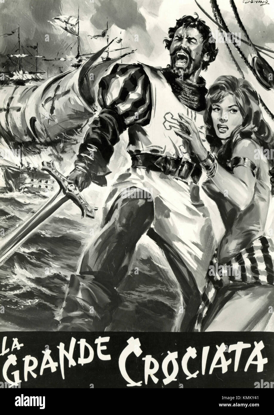 Movie poster illustration of the movie Felipe de Jesus, 1949 Stock Photo