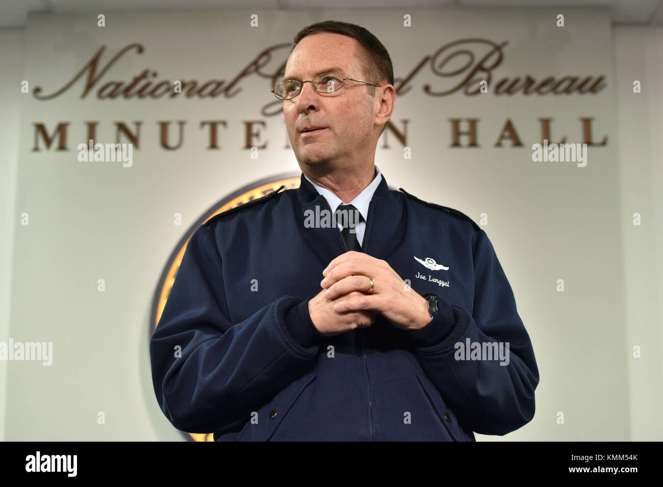 U.S. National Guard Bureau Chief Joseph Lengyel hosts an award ceremony