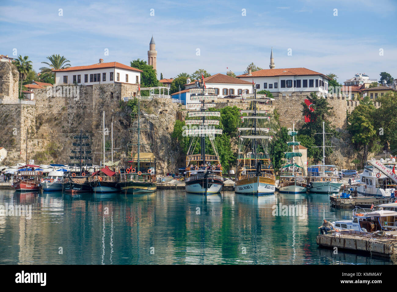 Harbour At The Old Town Kaleici UNESCO World Heritage Site Antalya harbour-at-the-old-town-kaleici-unesco-world-heritage-site-antalya