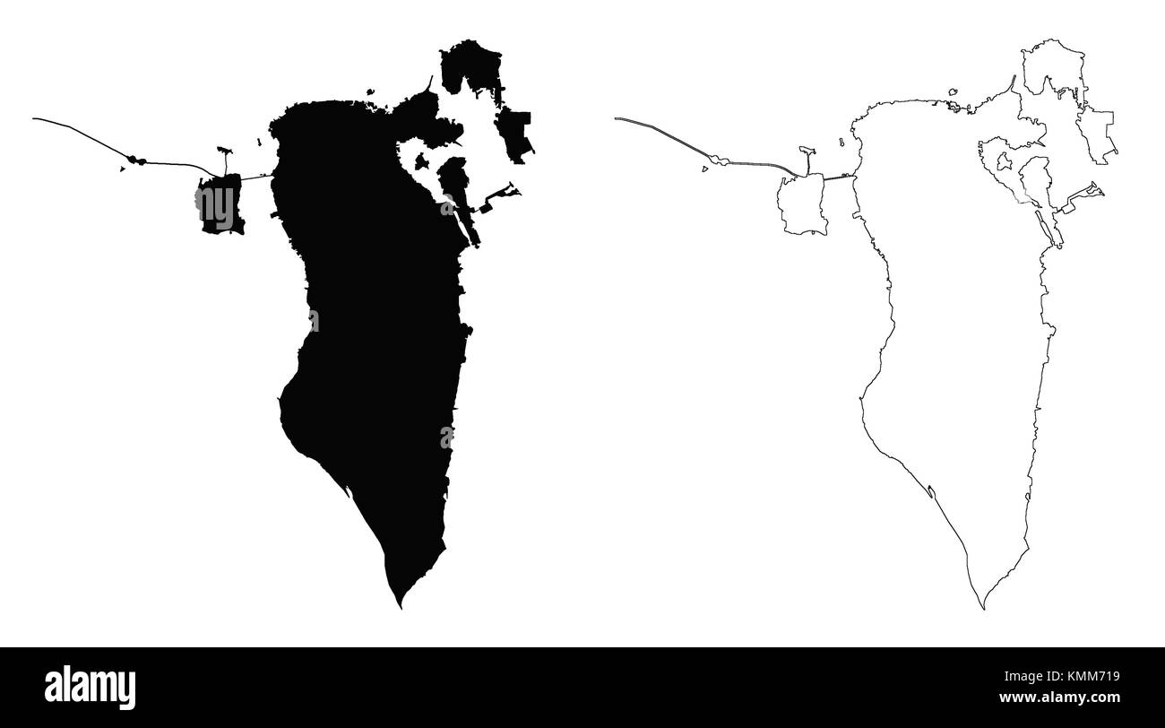 Vector map Bahrain PDF