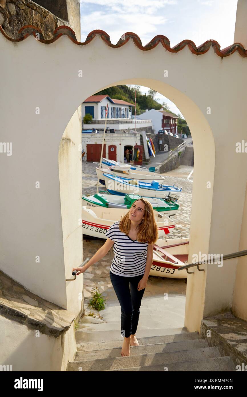 French basque girl hi-res stock photography and images - Alamy