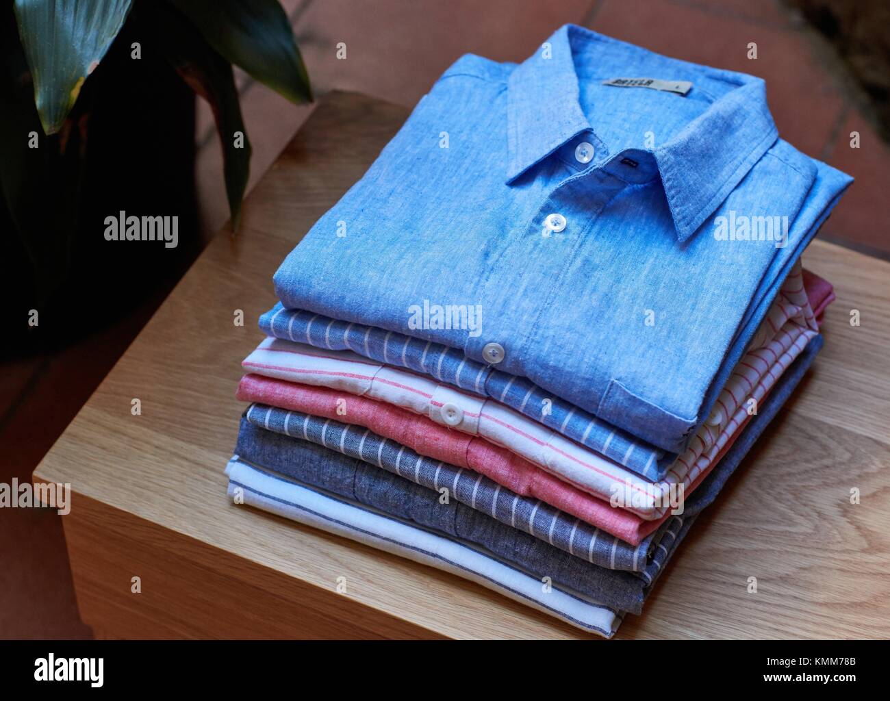 Shirts. Sailor clothes. Stock Photo