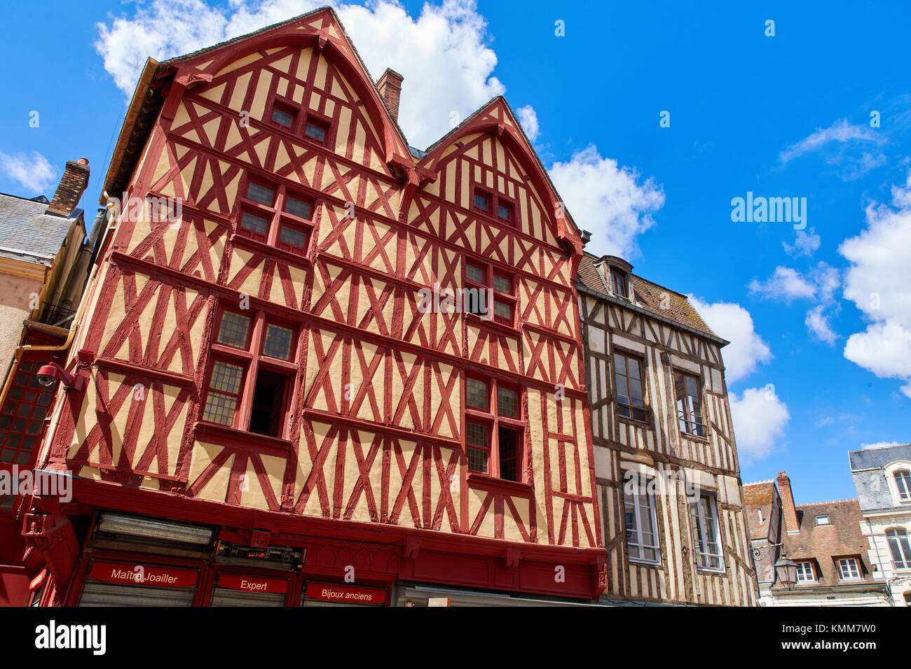 Auxerre, Yonne, Burgundy, Bourgogne, France, Europe Stock Photo