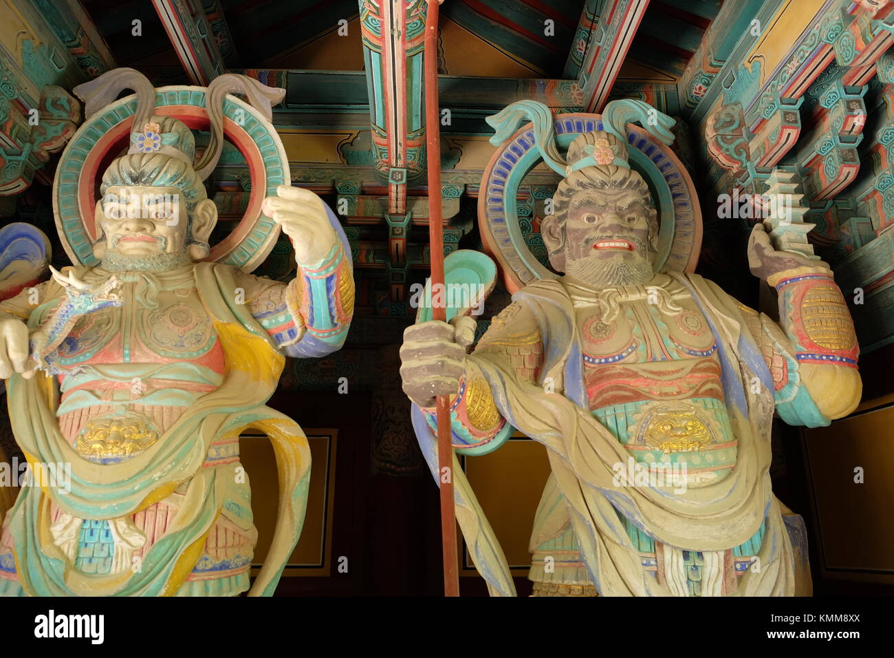 Statues at Bulguksa temple in Gyeongju, South Korea Stock Photo - Alamy