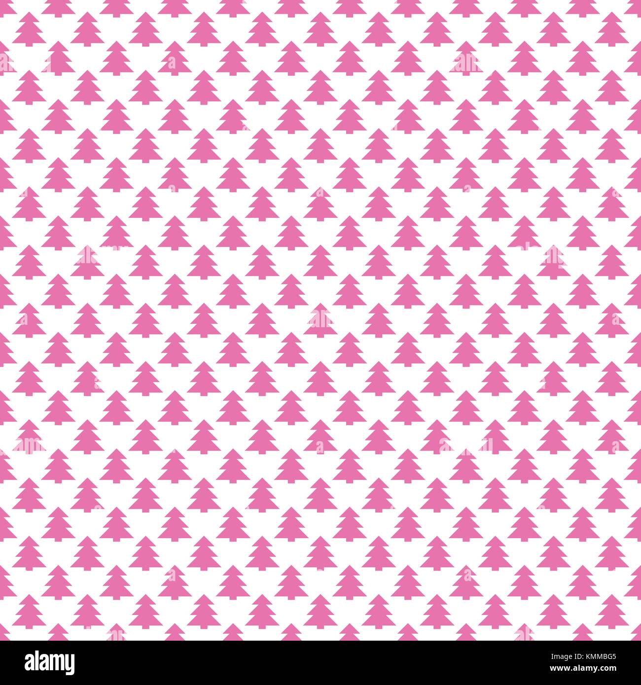 Seamless geometrical pine tree forest pattern background - winter ...