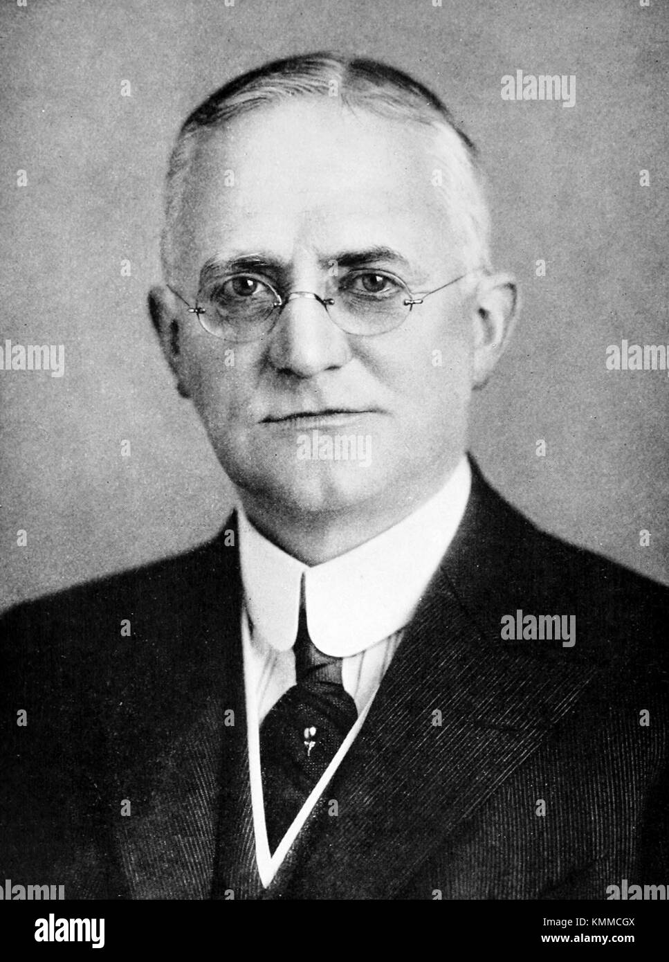 George Eastman, American entrepreneur who founded the Eastman Kodak Company Stock Photo