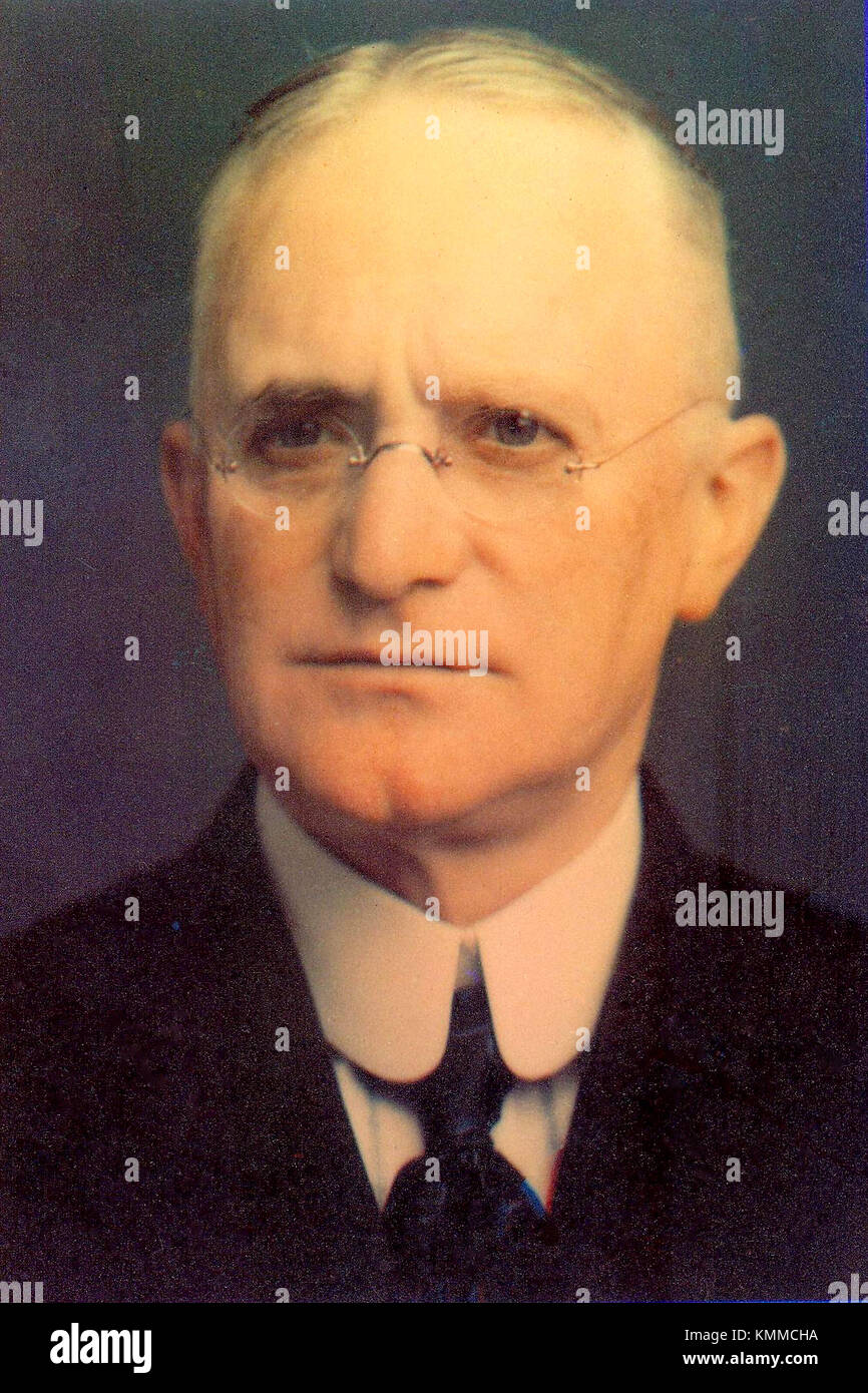 George Eastman, American entrepreneur who founded the Eastman Kodak Company Stock Photo