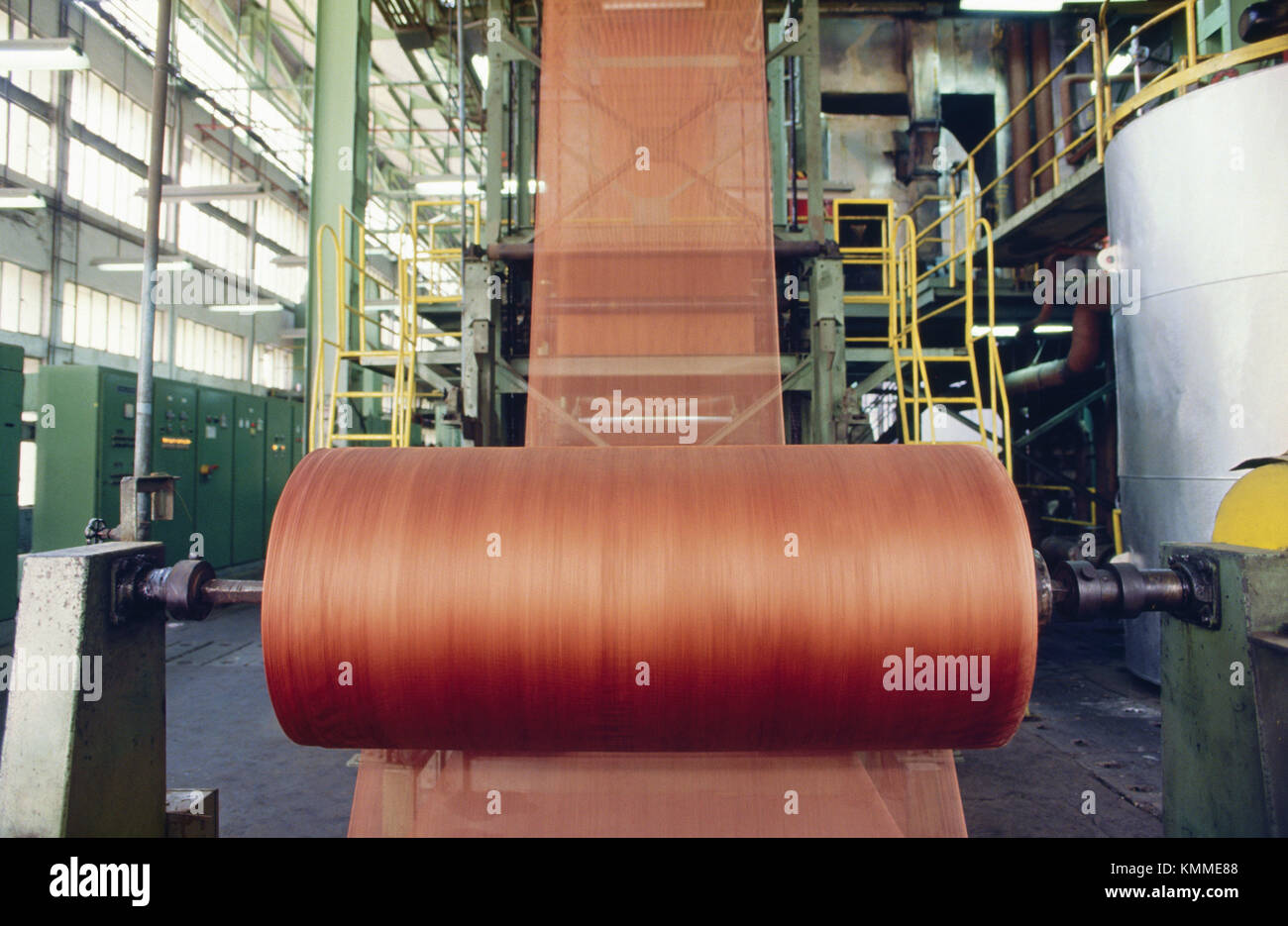 Textile manufacturing industry. India Stock Photo Alamy