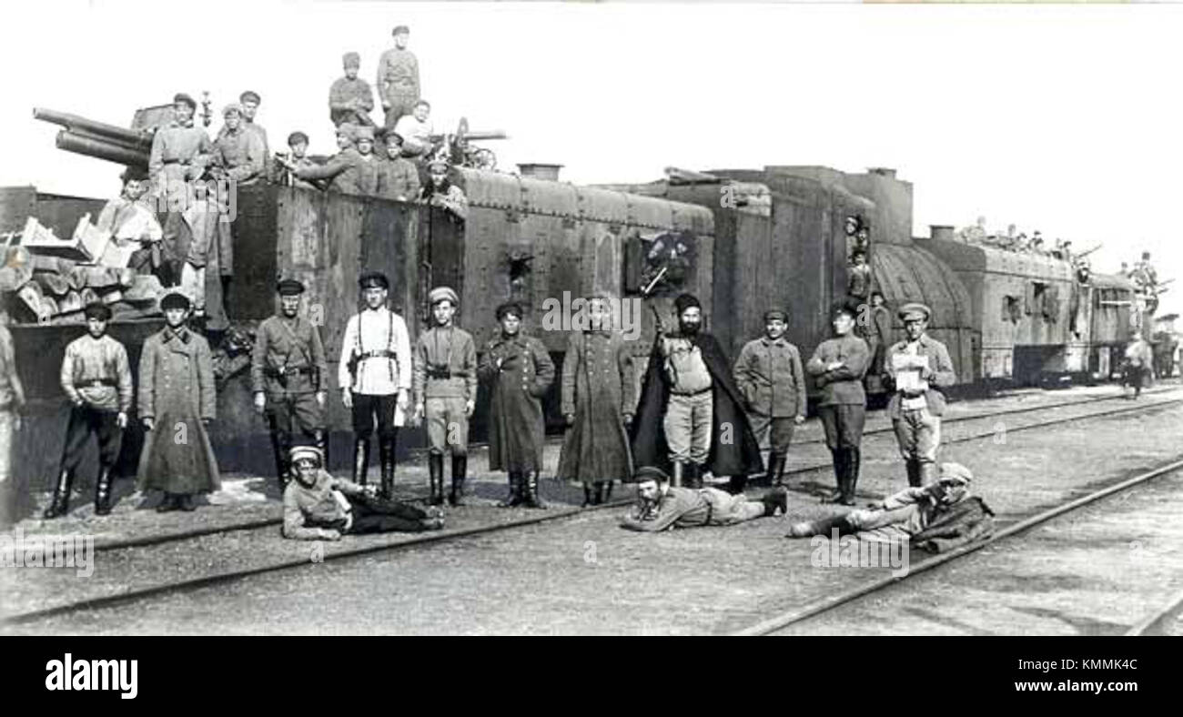 Bronepoezd Grom (Armored Train Thunder) is a Russian armored train ...