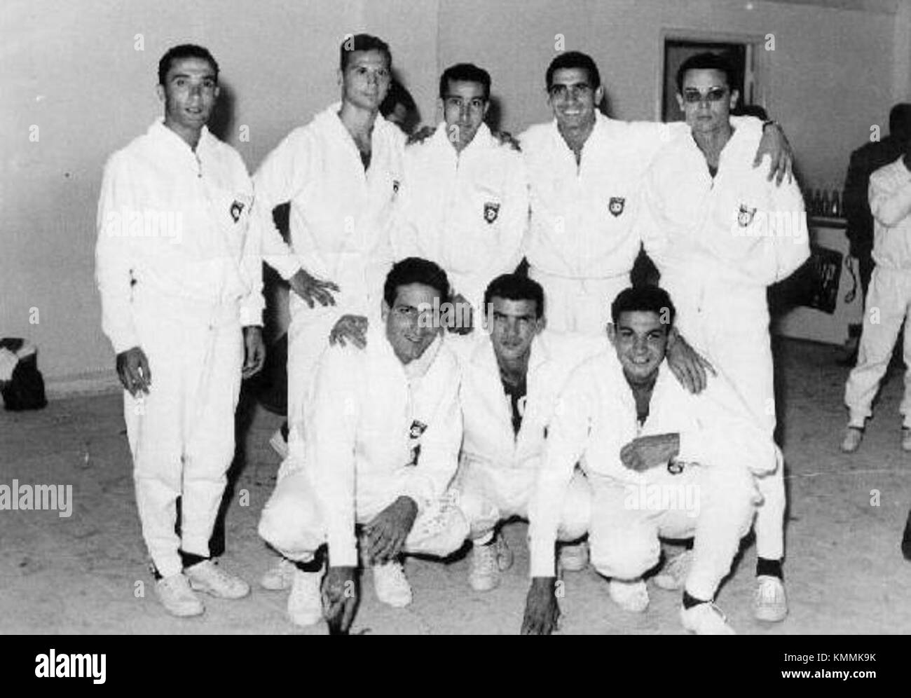 Equipe de Tunisie de VolleyBall 1957 Stock Photo Alamy