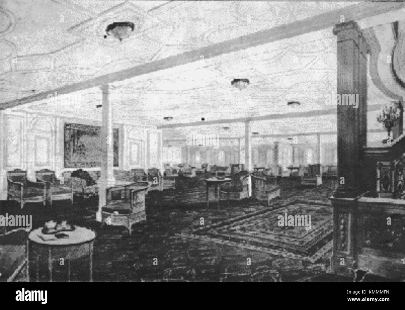 Titanic first class hi-res stock photography and images - Alamy