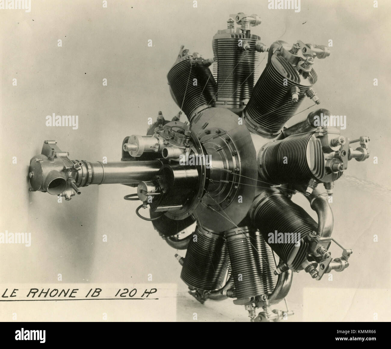 Le Rhone 80 HP Rotary Aero Engine, 1/3Scale By Ray