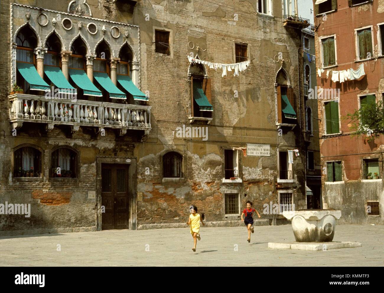 Venice, the living city. Not a "Museums City Stock Photo - Alamy