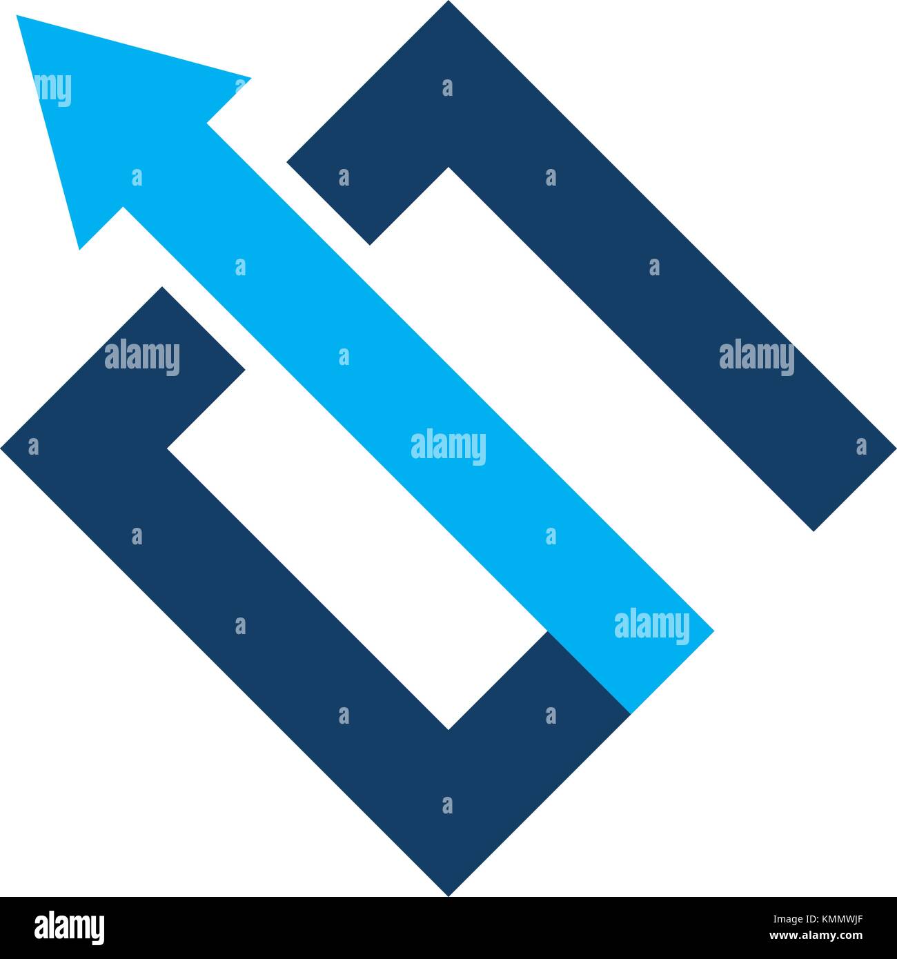 Letter G Arrow Up Stock Vector Image & Art - Alamy