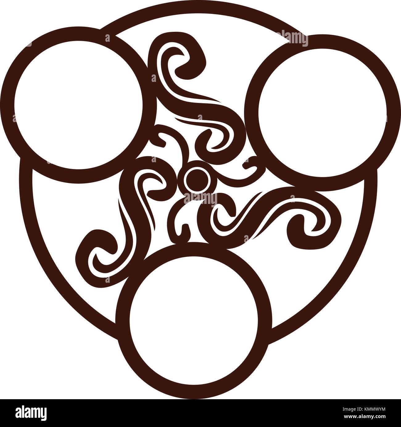 Emblem Template Blank Stock Vector Image & Art - Alamy