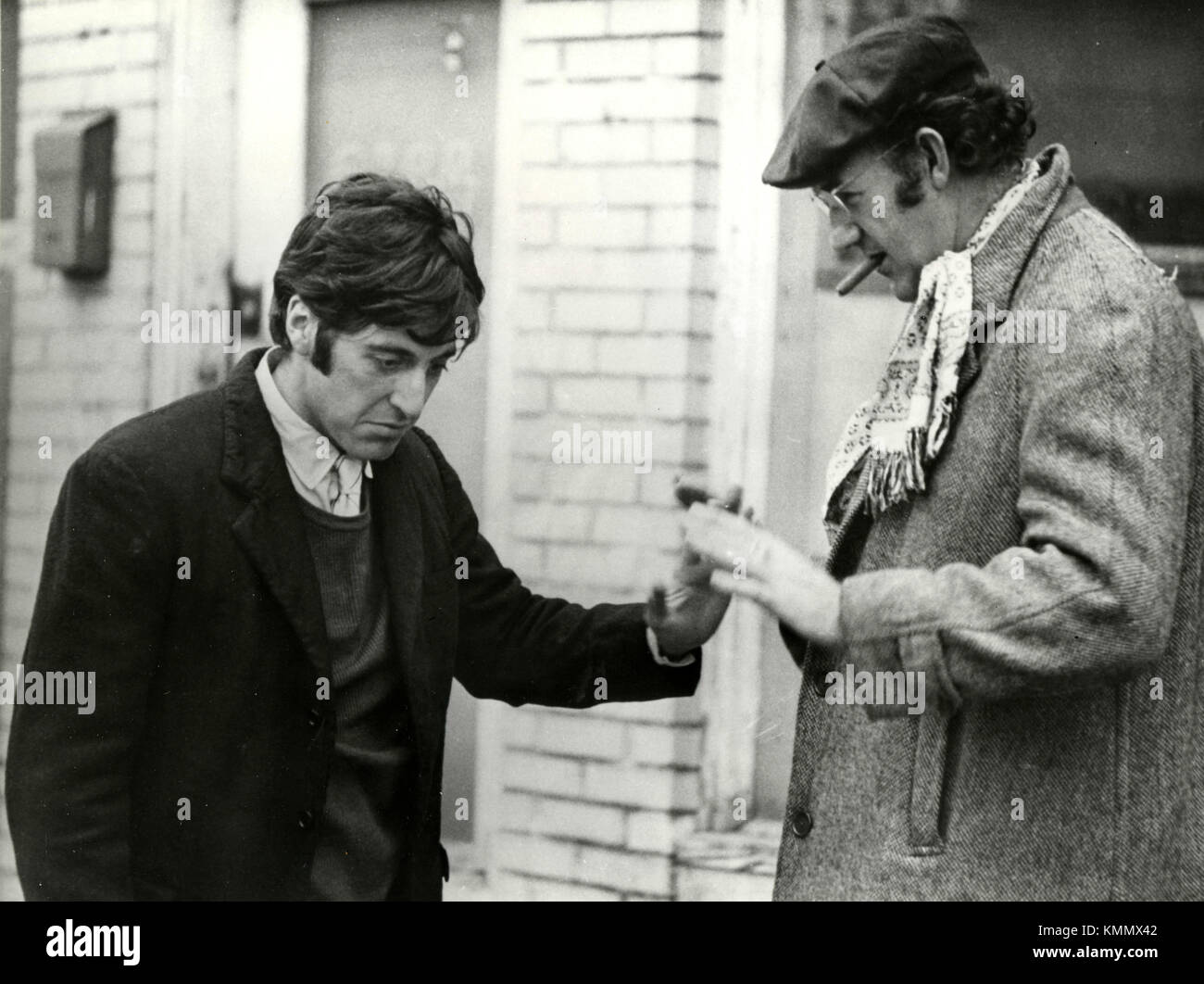 Actors Al Pacino and Gene Hackman in the movie Scarecrow, USA 1973