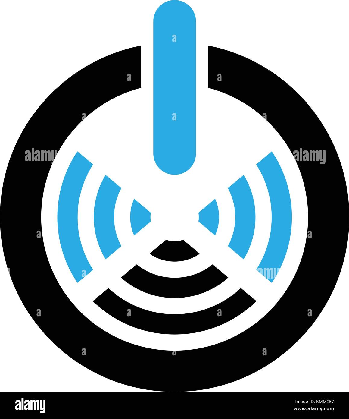 Power Button Control Stock Vector Image & Art - Alamy