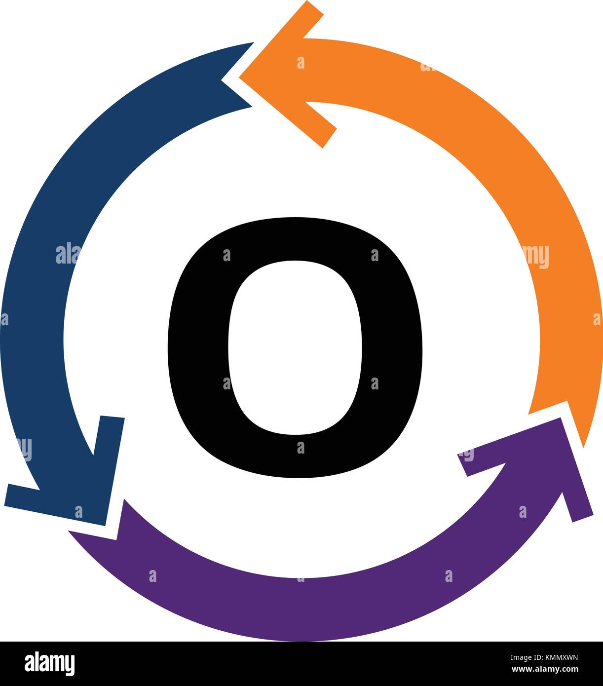 Management Process Letter O Stock Vector Image & Art - Alamy