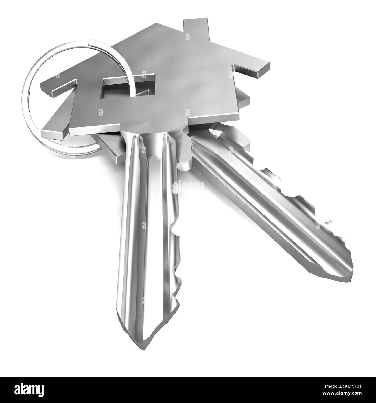 Home Keys Showing House Security Or Locked Stock Photo Alamy