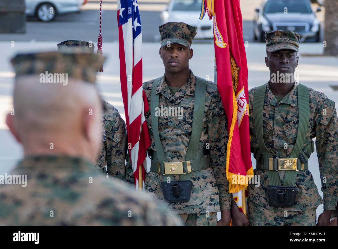 U.S. Marine Corps Sgt. Maj. Robert Pullen, Inspector General of the