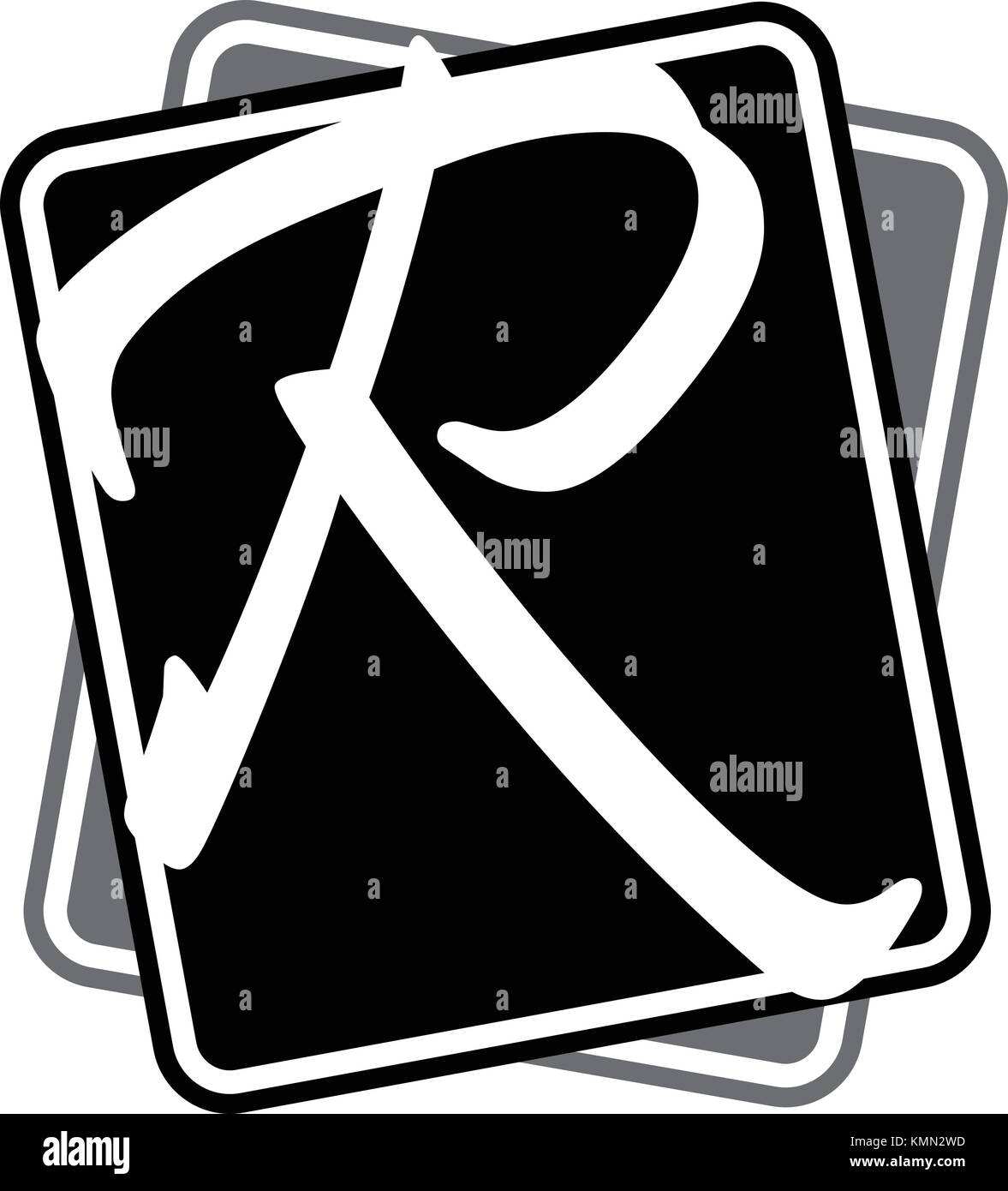 Letter R Modern Solution Stock Vector Image & Art - Alamy