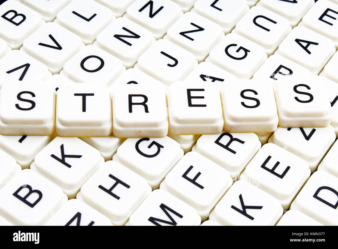 Stress title text word crossword Alphabet letter blocks game texture