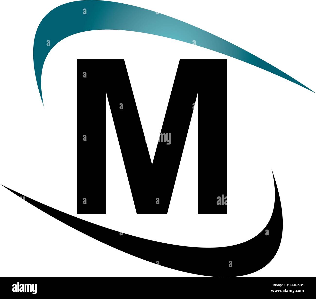 Modern icon Solution Letter M Stock Vector Image & Art - Alamy