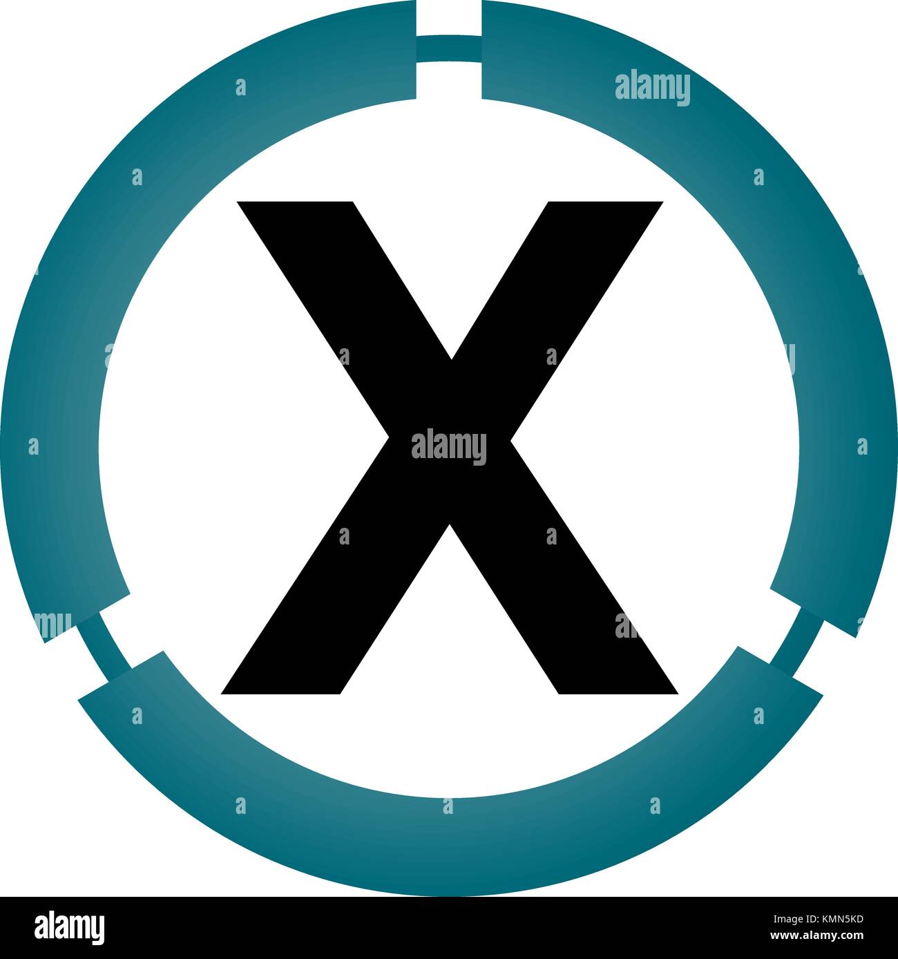 Modern icon Solution Letter X Stock Vector Image & Art Alamy