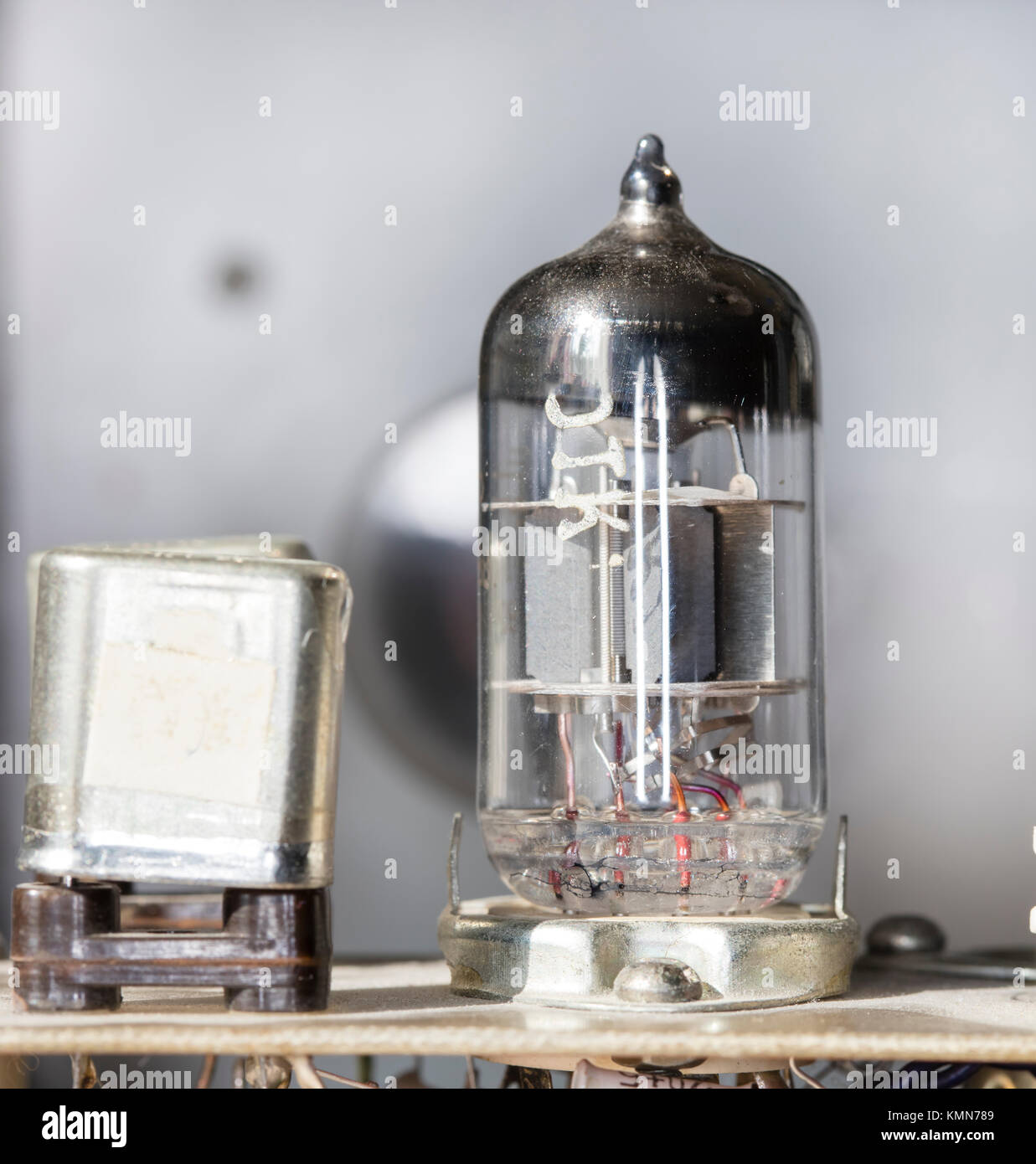 vacuum tube, radio Stock Photo Alamy