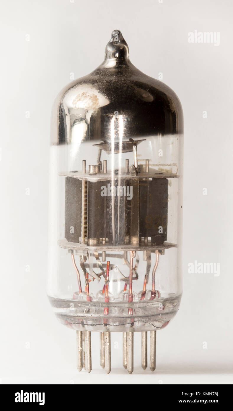 vacuum tube, radio Stock Photo Alamy