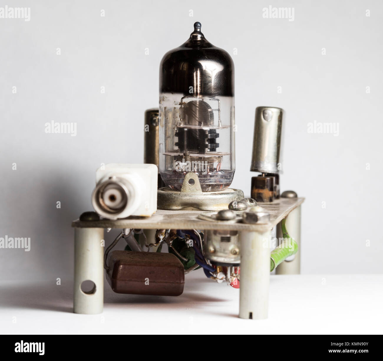 vacuum tube, radio Stock Photo Alamy