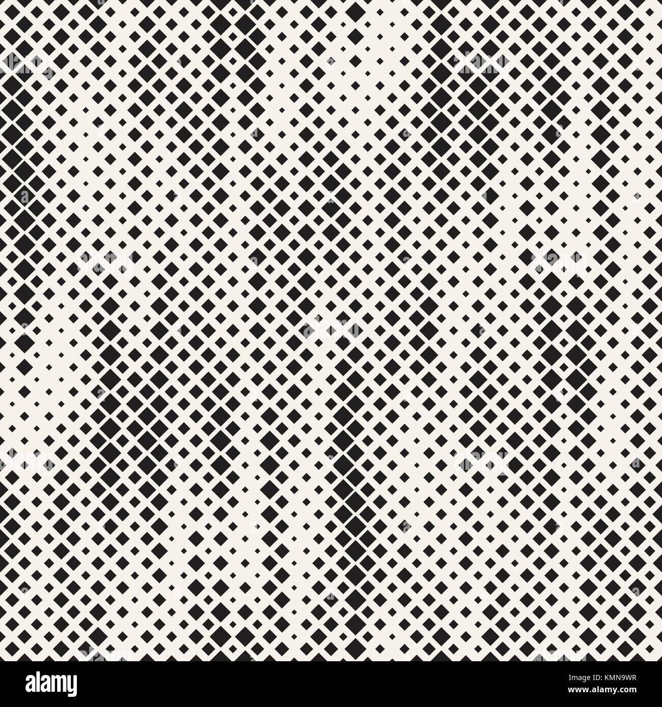 Modern Stylish Halftone Texture. Endless Abstract Background With ...
