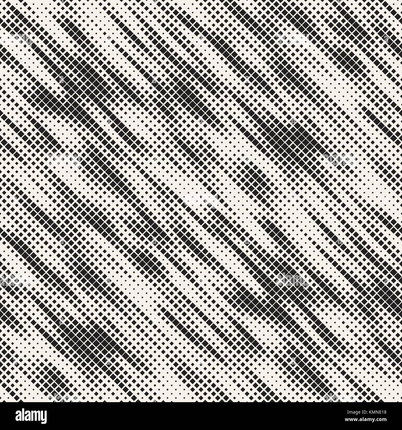 Modern Stylish Halftone Texture. Endless Abstract Background With ...