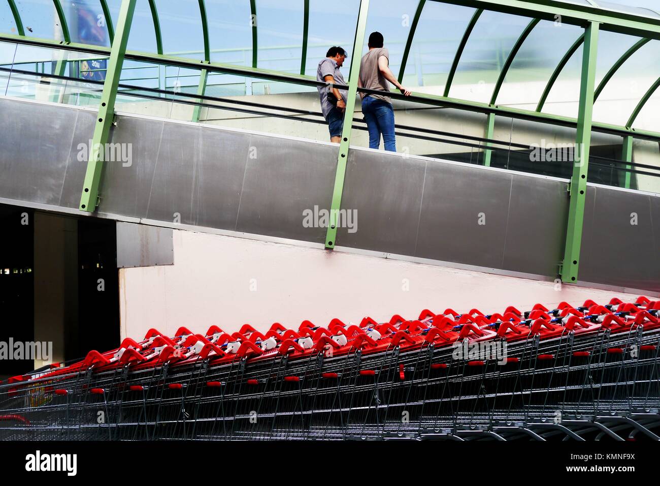 Moving Ramp Street Moving escalator ramp hi-res stock photography and images - Alamy