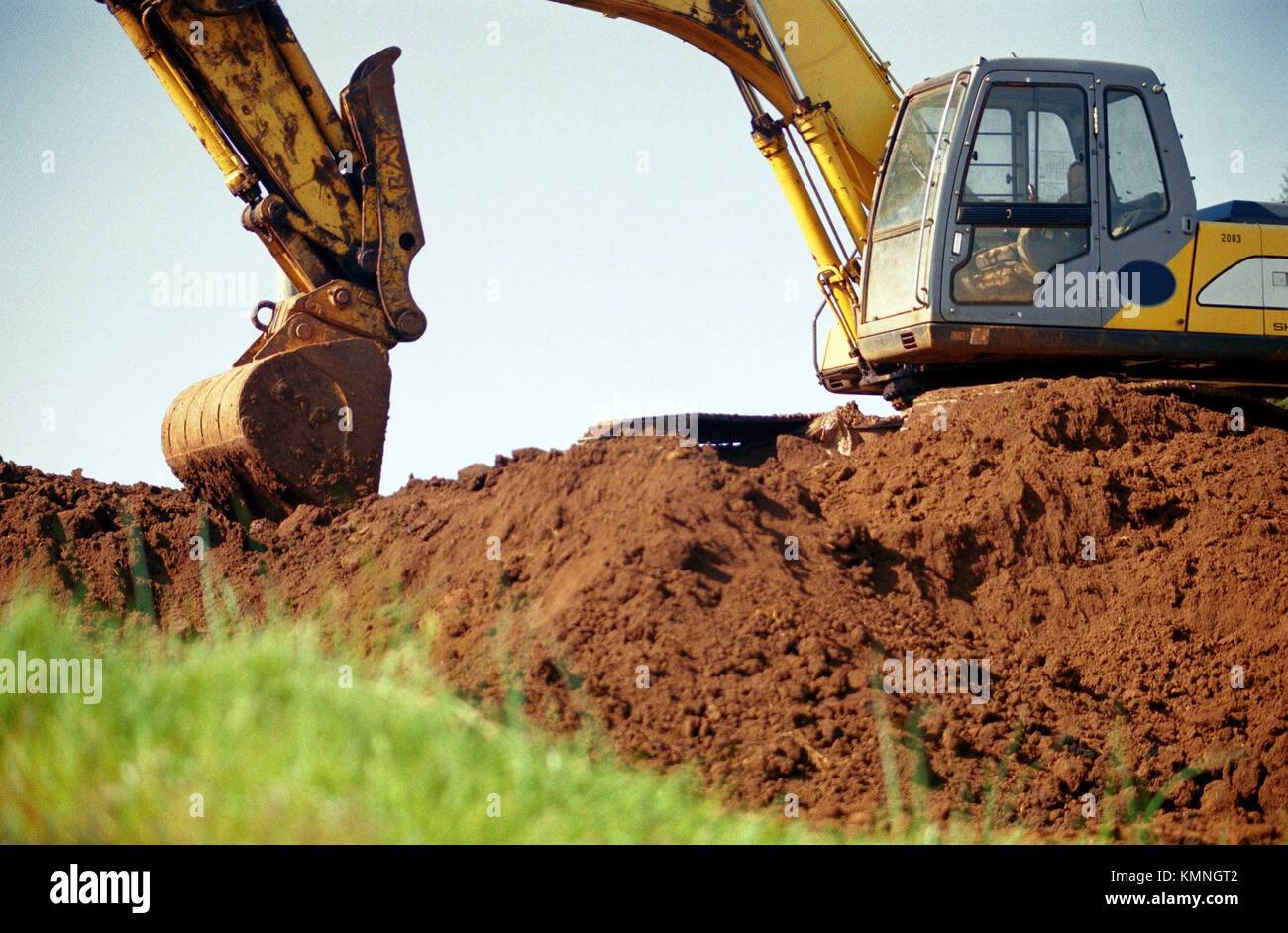 Backhoe Stock Photo Alamy