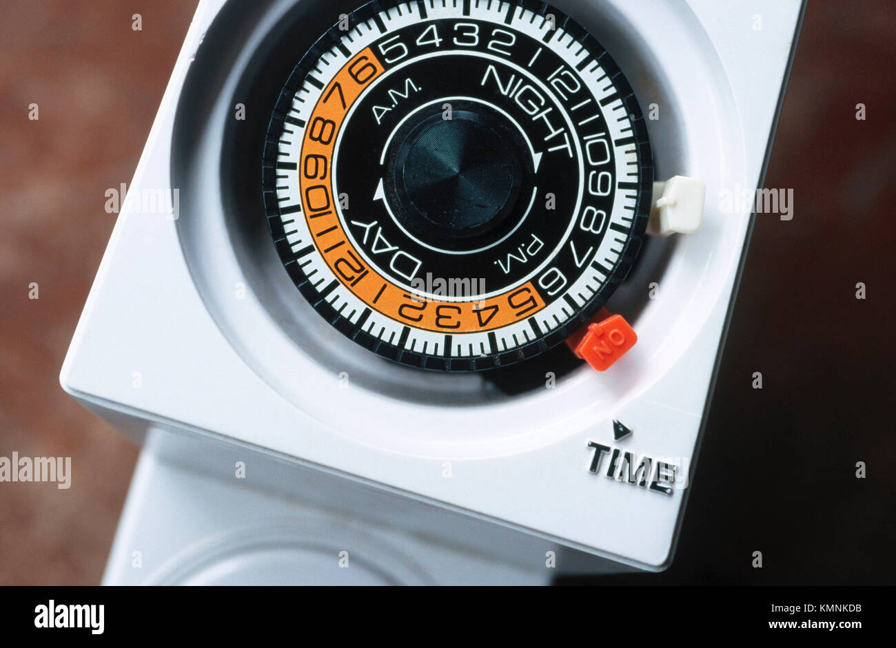 Electric timer Stock Photo Alamy